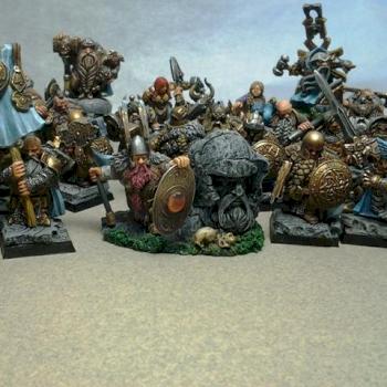 WIP Dwarf army by gilsby