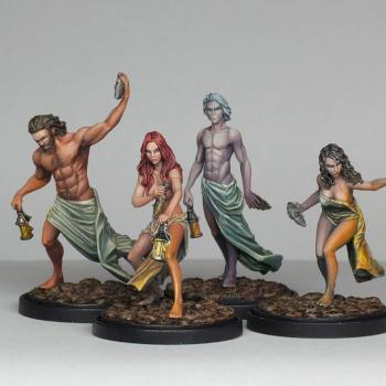 Kingdom Death: Monster Starting Survivors by Iacton