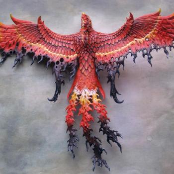 Flamespyre Phoenix by PowerhouseMiniatures