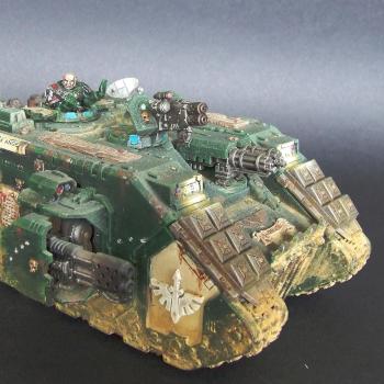 Dark Angels Land Raider by WatrobaR