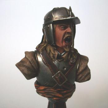 English Civil War Royalist Cavalryman Bust 1642-1651 by kainswarrior