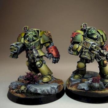 Deathwing Terminators, 2 of 5 by We7