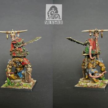 WARLORD on BONEBREAKER by siny lemur