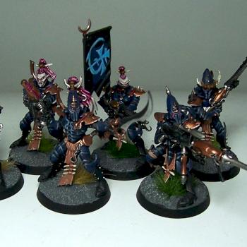 Dark Eldar Kabalite Warriors by dr. Bizarre