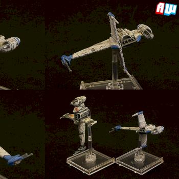 Blue Squadron B-wing by Macross_VF1