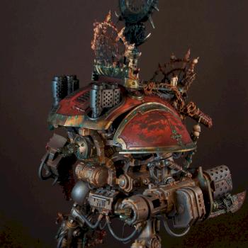 Imperial Knight of Khorne by Monstroys