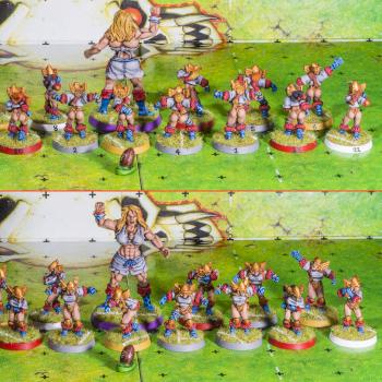 Female Bloodbowl Team by kasimir74