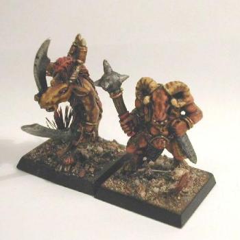 beastmen 2weapons by frank