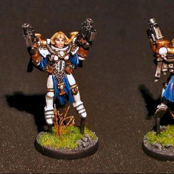 Sisters of Battle Seraphin by Rob Jedi