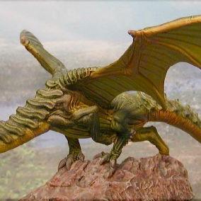 2524 Dragon of the Month- Series II -Guardian Dragon by jahecker