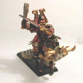 Khorne knight champion by frank