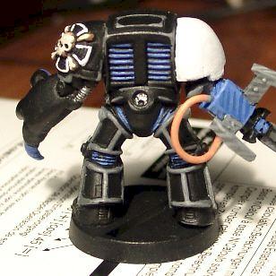 WIP Black Templar Terminator (back) by muckelzwerg