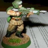 Cadian Imperial Guard Trooper by truckler