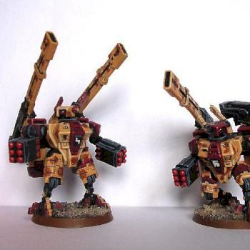 Tau Broadside Battlesuits by phoenixlord it83