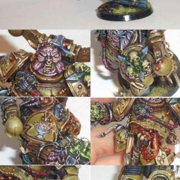 =][= Inquisitor sized DeathGuard Chaos Space Marine by Hallowed