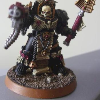 Space Marine Terminator Chaplain by Johnny Wallop