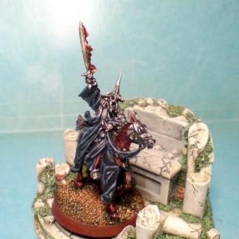 WITCH-KING ( MINAS TIRITH ) MOUNTED. by PAINTONY