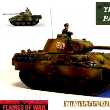 Flames of War Panther Ausf D by Trevellion