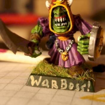 Black Sun - night goblin warboss by Swamp Dog