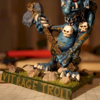 Stained Glass (stone) Troll by Swamp Dog