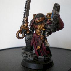 Black Templar Assault Marine by Fellend