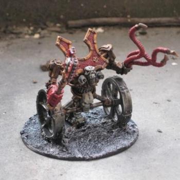 Khorne Blood Slaughterer Daemon Engine World Eater by slaaneshchild