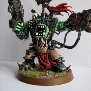 Black Reach Ork Warboss by Scotybalboa