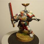 Black Rock Sarge painted as White Scar by Sarge 100% Algodon