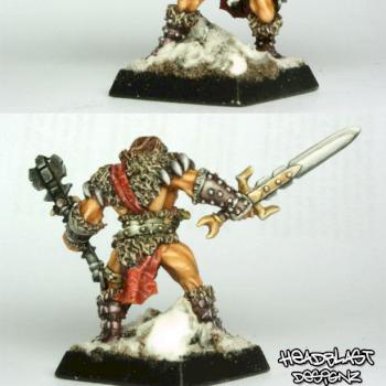 Grundor the Barbarian by Mahon