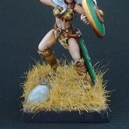 Barbarian Girl by orcyboy