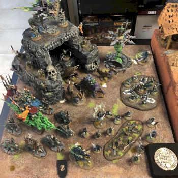 Armies on Parade 2019 - undead forces by Graishak