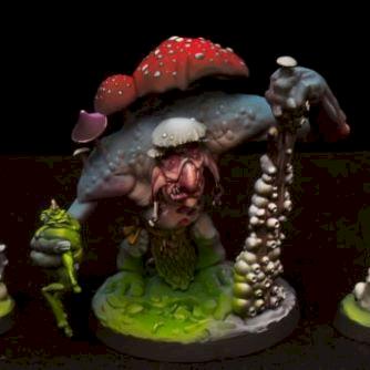 Mushroom Troll by Jolly Roger Studio