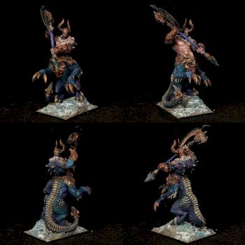 Dragon Ogre Big Shaggoth - Creature Caster Drakon by warhamsterpainting