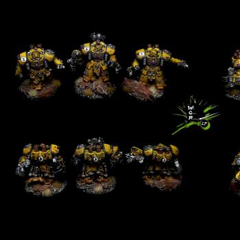 Centurion Devastators Imperial Fists by CroWarGamePainting