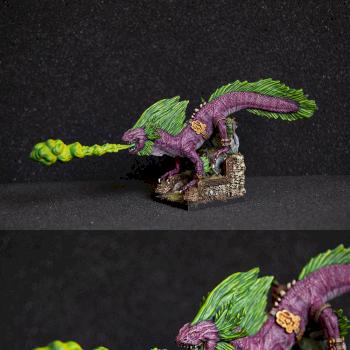 Salamander Lizardmen Warhammer Fantasy by ignaciovidal