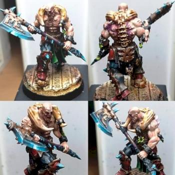 Exalted Deathbringer with Greataxe by gohkm