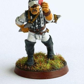 Human referee for Blood Bowl by Squiggoth