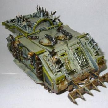 Death Guard Rhino by Peredyne