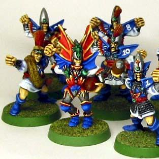 Bloodbowl High Elves - Phoenix Firebirds by Spree