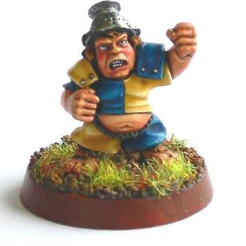 Blood Bowl Halfling, better pic this time by Squiggoth