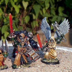 Dark Angels characters by Mahon