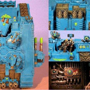 Aqua Marines Land Raider by fastball24