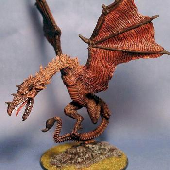 New Wyvern from Reaper by paint me