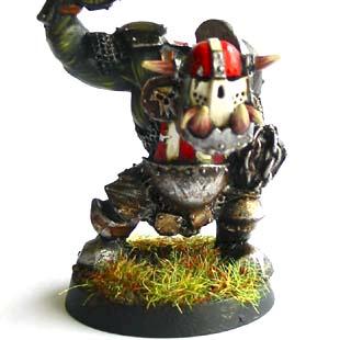 Badfang, Blood Bowl Black Orc, more or less better pic ;) by Squiggoth