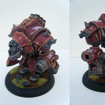 Khador Warjack 'Destroyer' by QuothUK