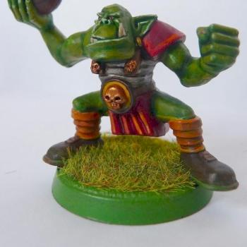 Blood Bowl Ork 1 by MrPinkEyes