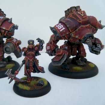 Khador Battlegroup by QuothUK