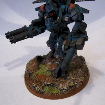 Tau XV-9 Battlesuit by gerrylum