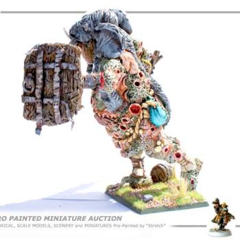 GW Warhammer Fantasy Giant Nurgle Conversion by stretch