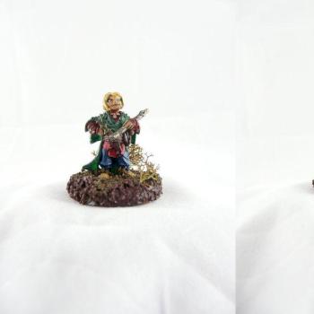 Lem, Iconic Halfling Bard by coastiemike